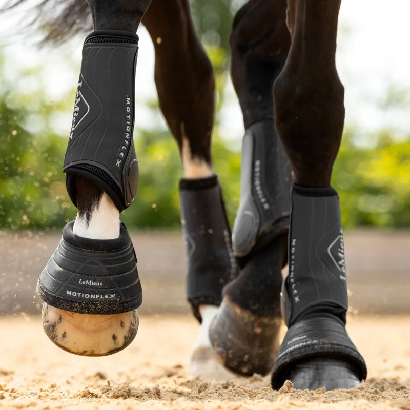 LeMieux Motionflex Overreach Boots - Black-2