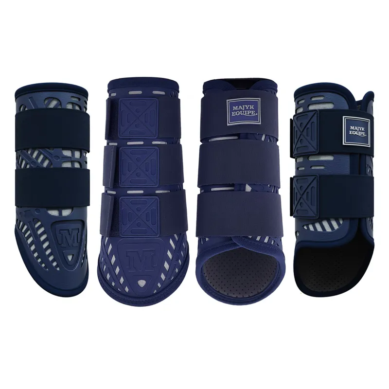 Majyk Equipe XC Elite 4 Pack Boots - Navy/Silver