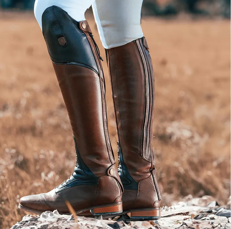 Mountain Horse Sovereign High Rider Ladies Tall Boots - Brown-1