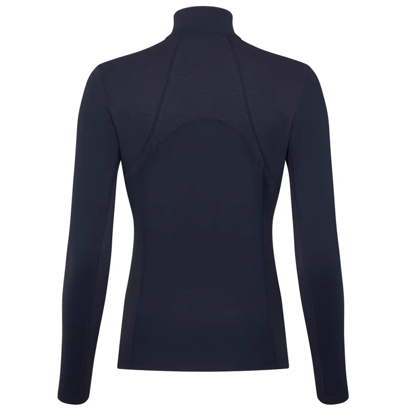 LeMieux Mia Mesh Long Sleeve Womens Base Layer - Navy-3