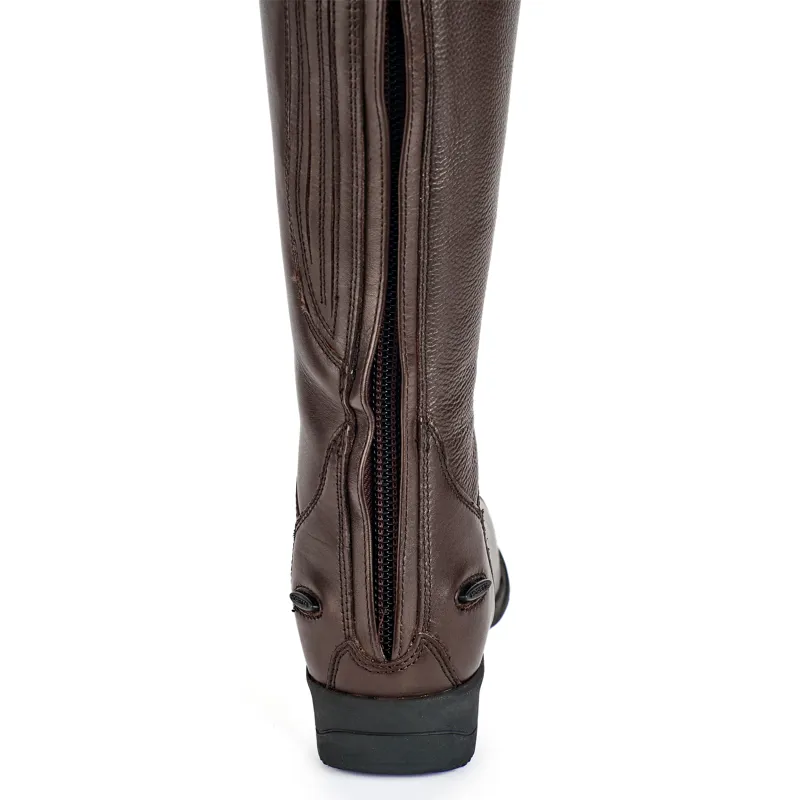 Moretta Gianna Tall Riding Boots - Standard Height - Brown-7