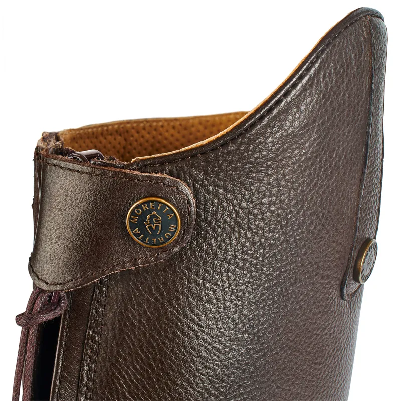 Moretta Gianna Tall Riding Boots - Standard Height - Brown-5