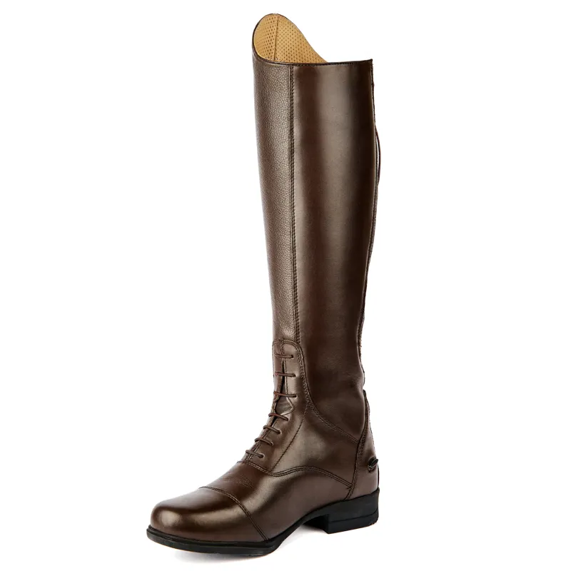 Moretta Gianna Tall Riding Boots - Standard Height - Brown-3