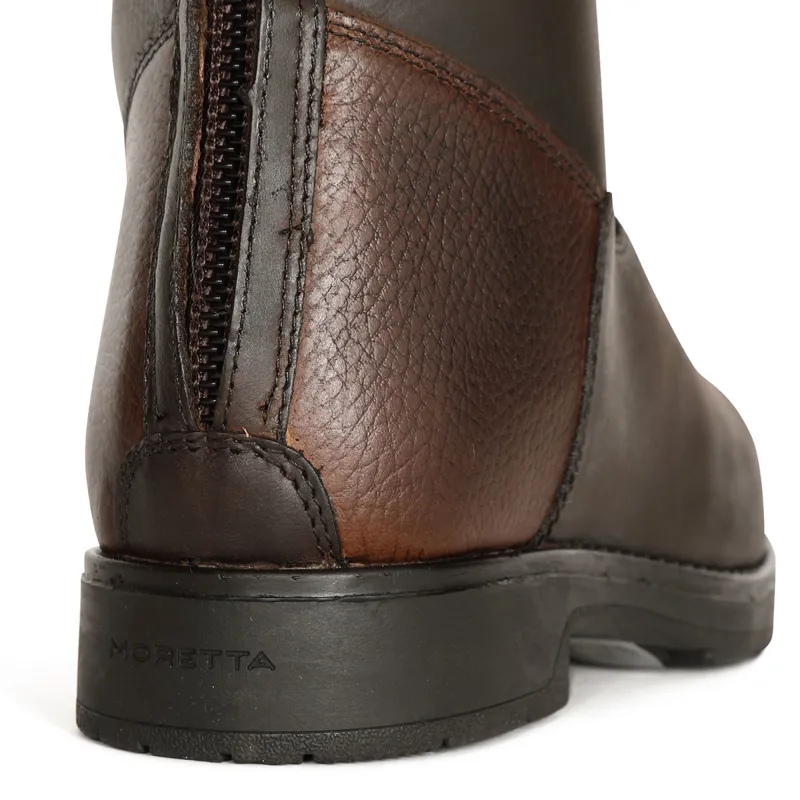 Moretta Ventura Winter Ladies Tall Riding Boots - Dark Brown-3