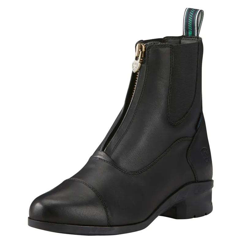 Ariat Heritage IV Zip H2O Ladies Paddock Boots - Black