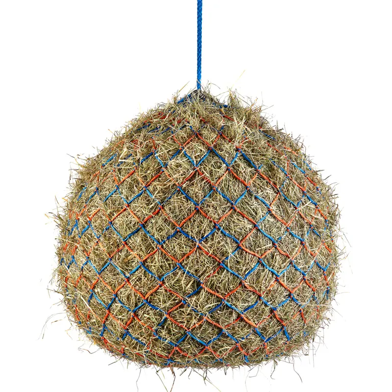 Shires Deluxe 40in Haynet - Blue/Orange