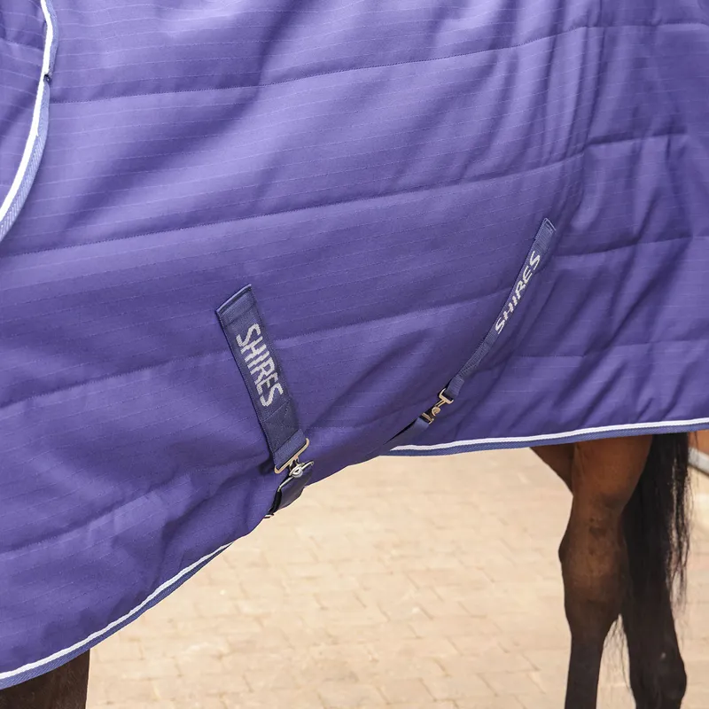 Shires Tempest Original 600D 100 Detach-A-Neck Stable Rug - Navy-9