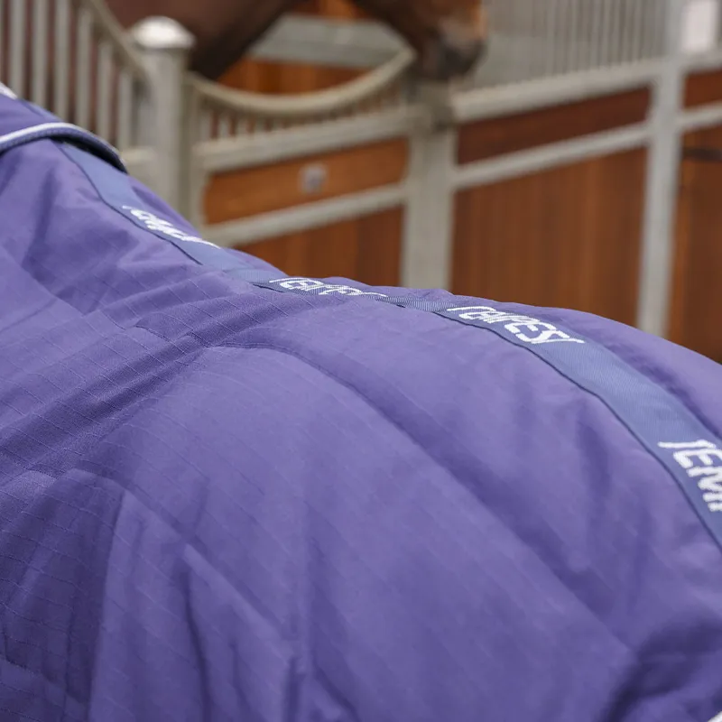 Shires Tempest Original 600D 100 Detach-A-Neck Stable Rug - Navy-7