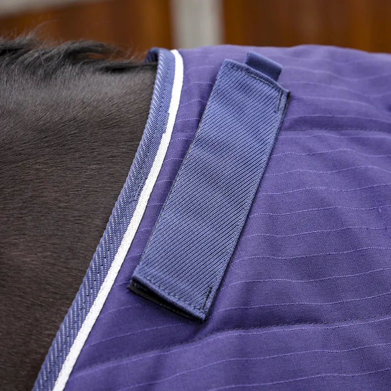 Shires Tempest Original 600D 100 Detach-A-Neck Stable Rug - Navy-3