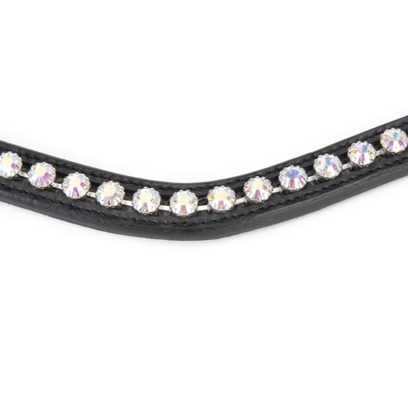 Velociti GARA Diamante Browband - Black/Iridescent Diamante-2