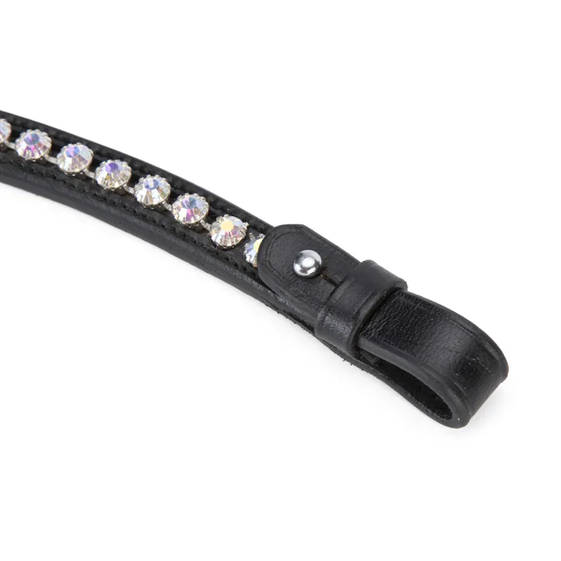 Velociti GARA Diamante Browband - Black/Iridescent Diamante-3