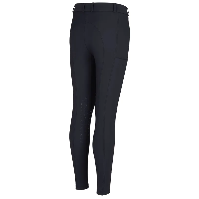 Pikeur New Brooklyn SD Knee Grip Junior Breeches - Black-1