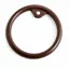 Dever Classic Peacock Rings For Safety Irons - Pair - Brown