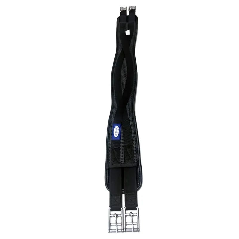 Dever Synthetic Comfort GP Girth with Elastic Both Ends - Black-2