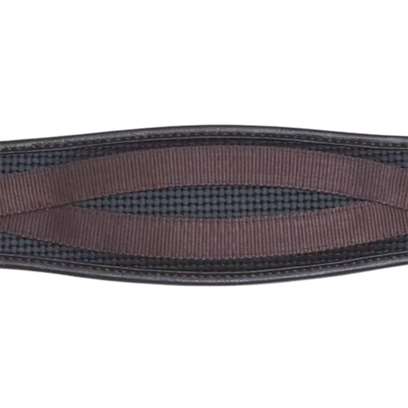 Dever Classic Comfort GP Girth with Elastic Both Ends - Brown-4