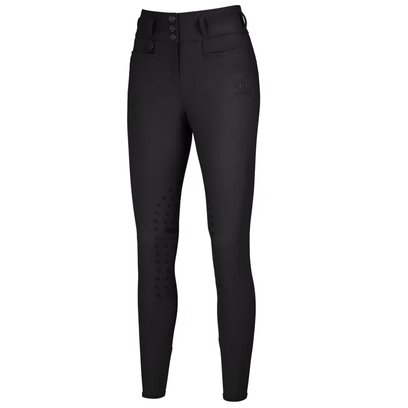 Pikeur Linn SD Knee Grip Ladies Breeches - Black-1