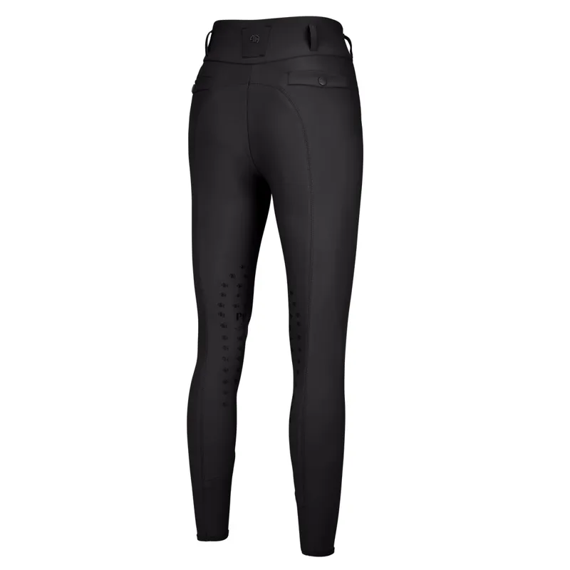 Pikeur Linn SD Knee Grip Ladies Breeches - Black-3