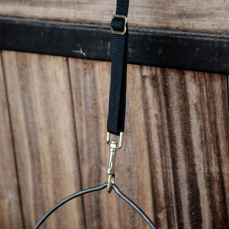 Kentucky Nylon Adjustable Clip and Ring Strap - Black-1