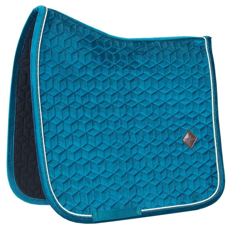 Kentucky Velvet Dressage Saddlecloth - Emerald