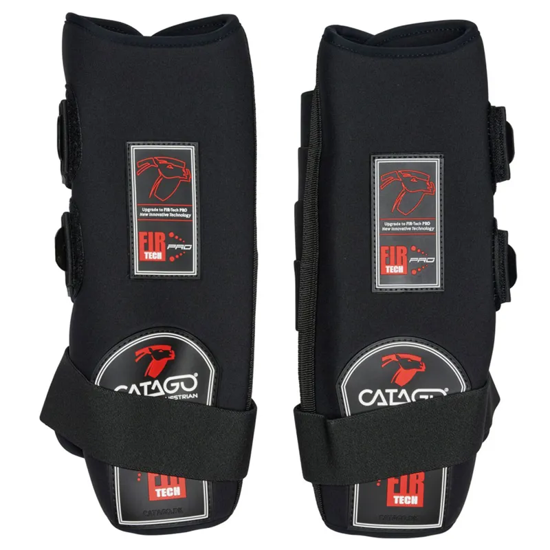 Catago FIR-Tech Stable Boot Neoprene Outers - Black
