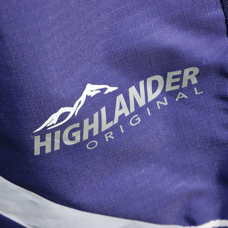 Shires Highlander Original 0g Standard Neck Turnout Rug - Navy-2