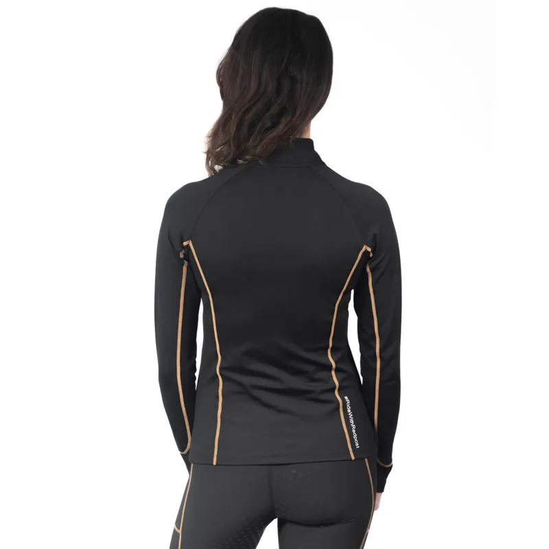 Redpost Adapt Ladies Base Layer - Black Shadow-1