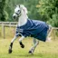 Amigo Bravo 12 Original 0g Turnout Rug - Navy/Titanium Grey/Silver