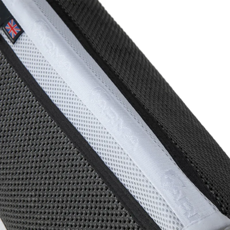 ARMA Soft Grip Dressage Saddlecloth - White-8