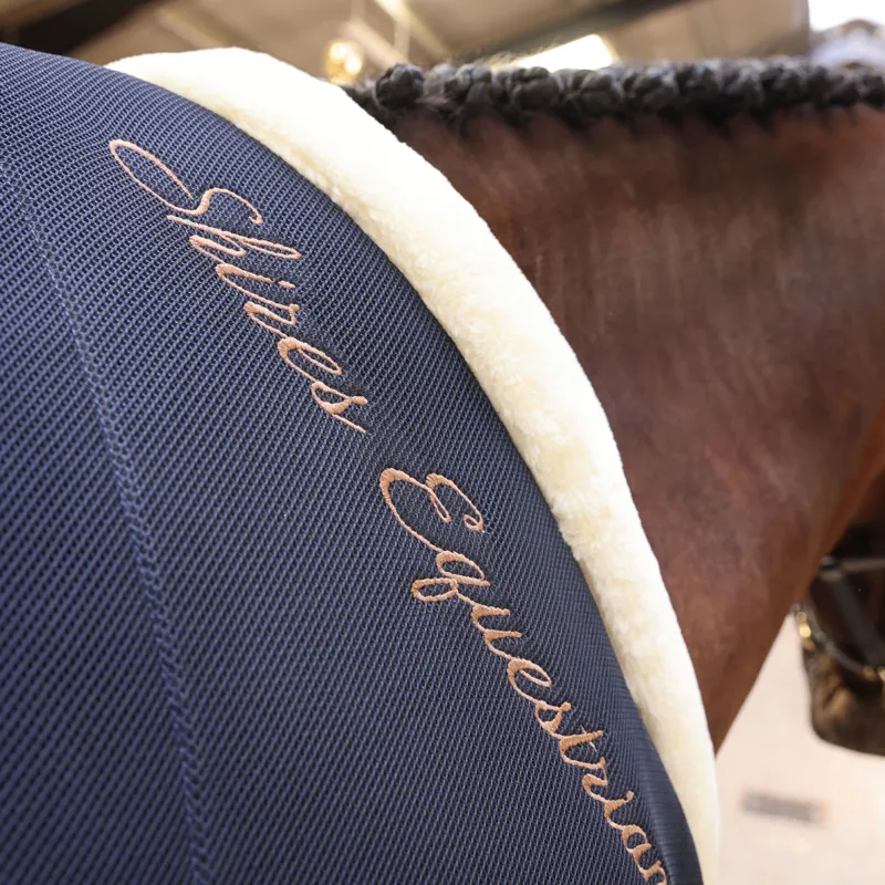 Shires Deluxe Air Motion Cooler Rug - Navy-1