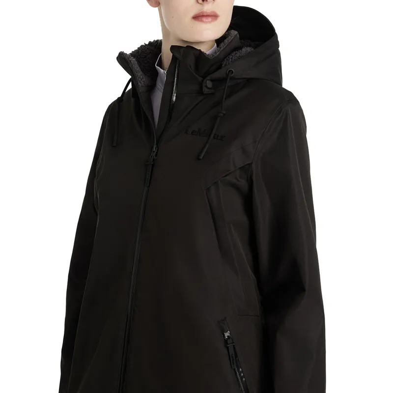 LeMieux All Elements Waterproof Womens Robe - Black-4