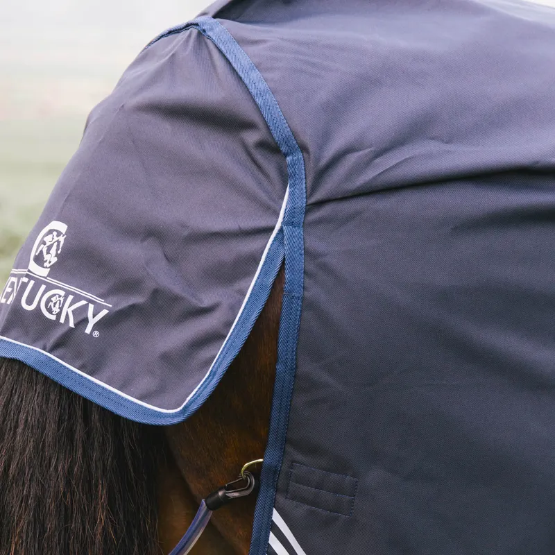 Kentucky All Weather Comfort 100g Turnout Rug - Navy-6