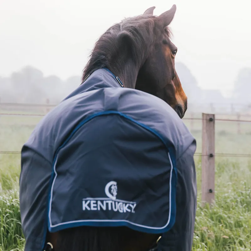 Kentucky All Weather Comfort 100g Turnout Rug - Navy-8