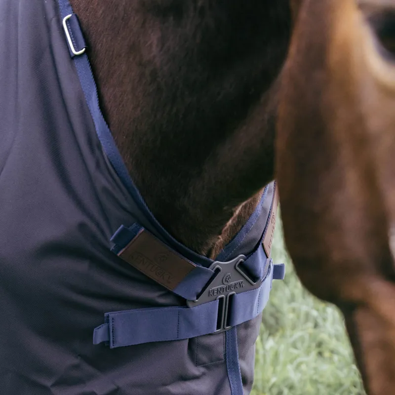 Kentucky All Weather Comfort 100g Turnout Rug - Navy-2