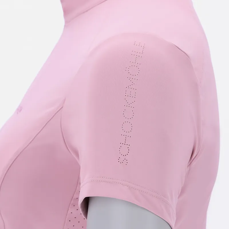 Schockemohle Amara Style Ladies Training Shirt - Dusty Pink - Large-4
