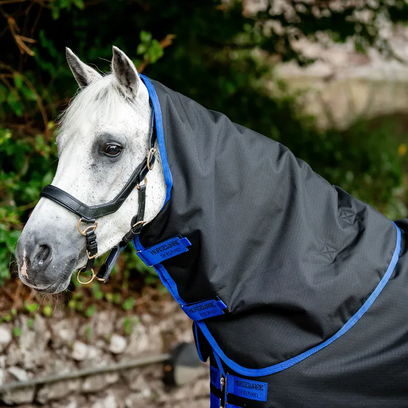 Amigo Ripstop 900D 0g Turnout Hood - Black/Blue-1
