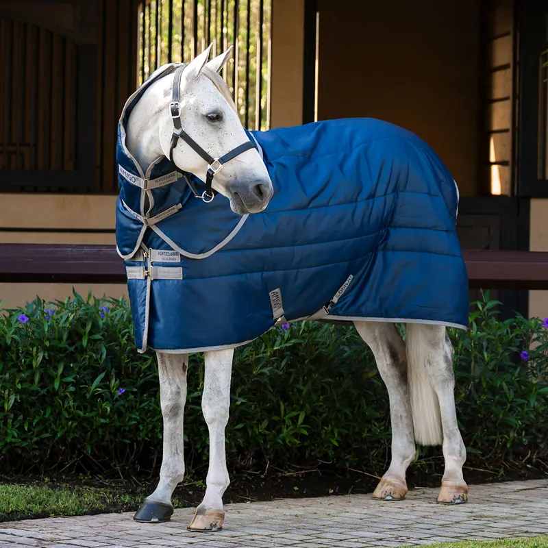 Amigo Ripstop Insulator Plus 200g Detachable Neck Stable Rug - Navy