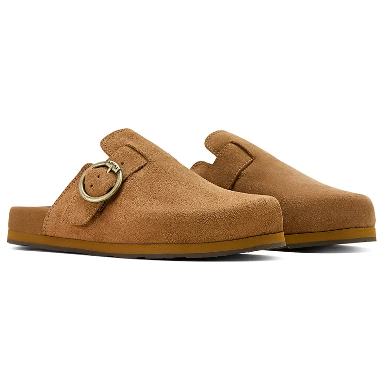 Ariat Country Womens Mules - Caramel Suede-1