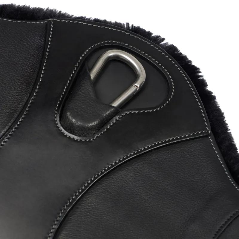 LeMieux Arika Simuwool Contoured Long Stud Girth - Black-8