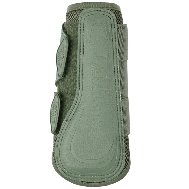 LeMieux Arika Mesh Brushing Boots - Rosemary-2