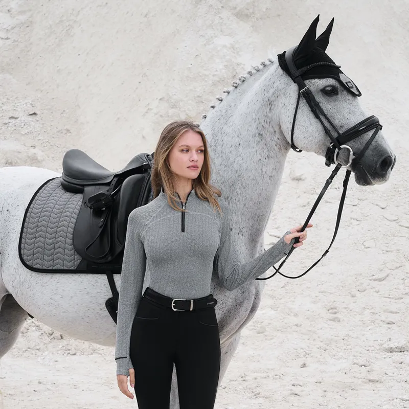 LeMieux Aspen Herringbone Womens Base Layer - Herringbone-3