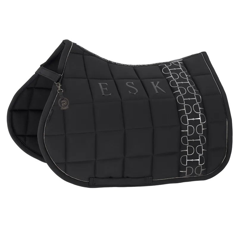 Eskadron Platinum Big Square Softshell Saddlecloth - Black