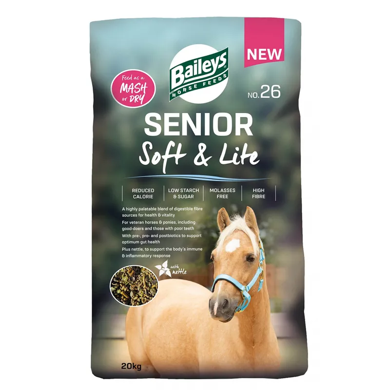 Baileys No.26 Senior Soft and Lite Horse Feed - 20kg