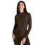 Aztec Diamond Core Long Sleeve Womens Base Layer - Mocha