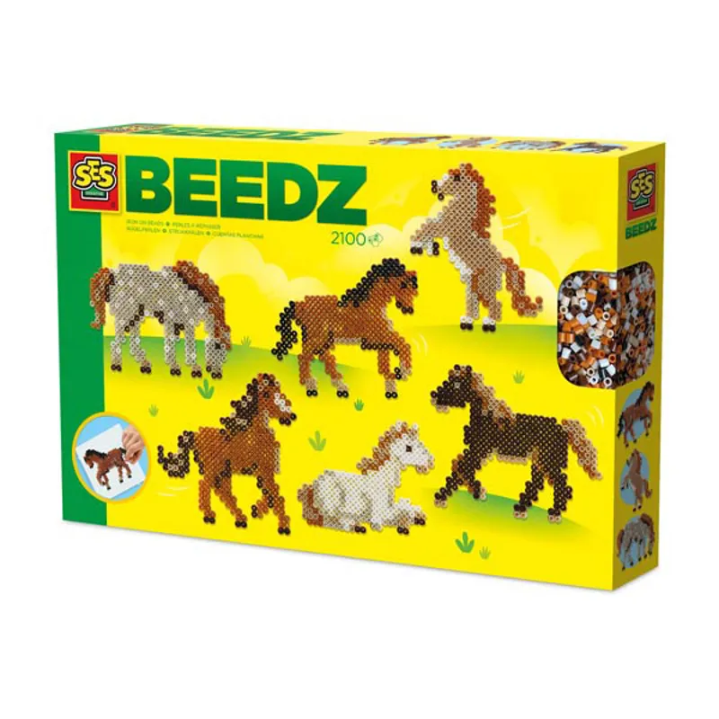 SES Beedz Iron On Breads Set - Horse
