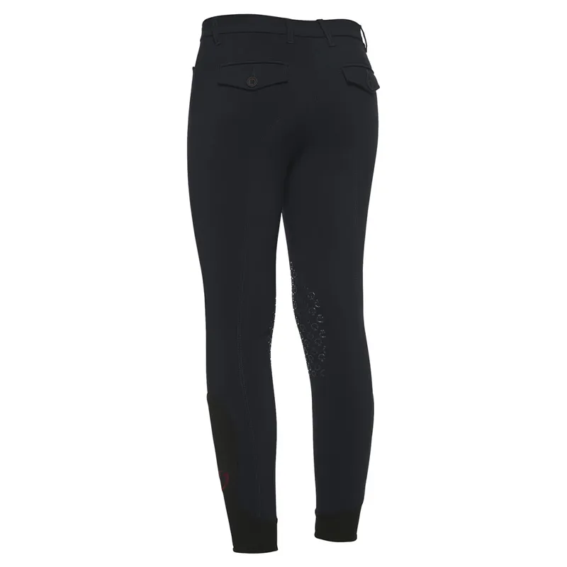 Cavalleria Toscana Junior Boys Knee Grip Breeches - Navy-2