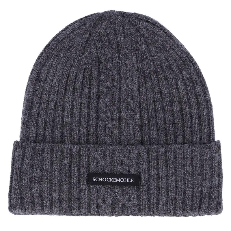 Schockemohle Braided Style Beanie - Grey