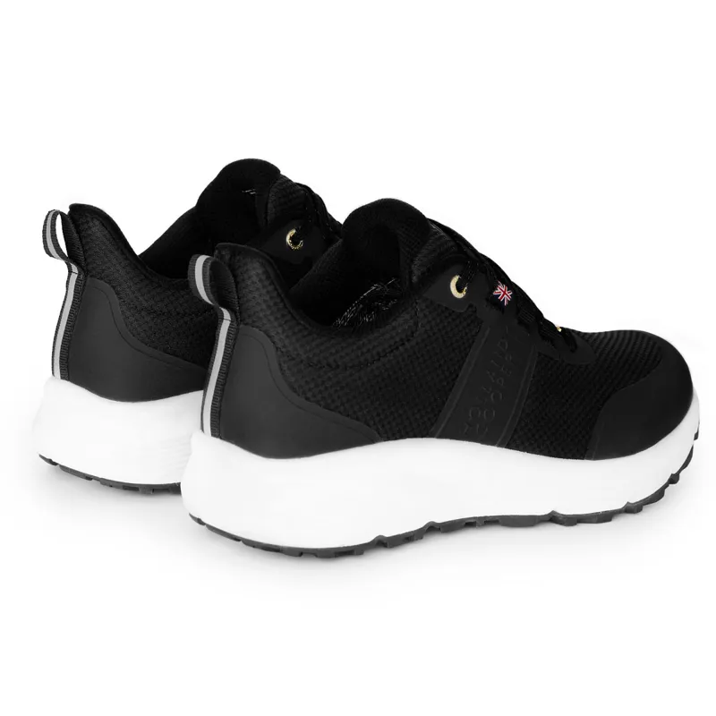 Holland Cooper Burghley Womens Waterproof Trainers - Black-2
