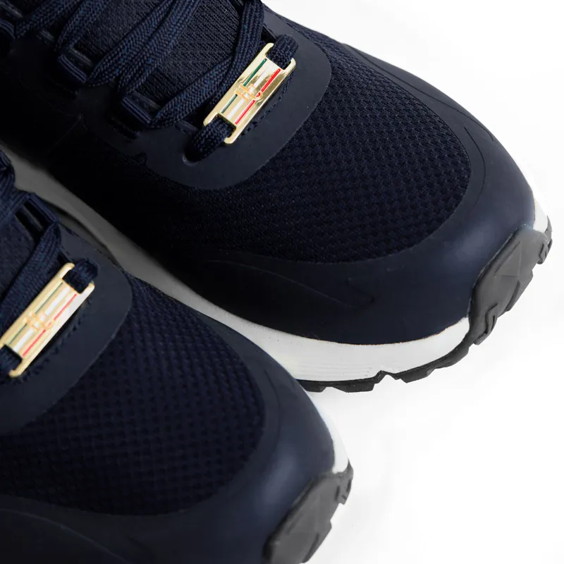 Holland Cooper Burghley Womens Waterproof Trainers - Ink Navy-3