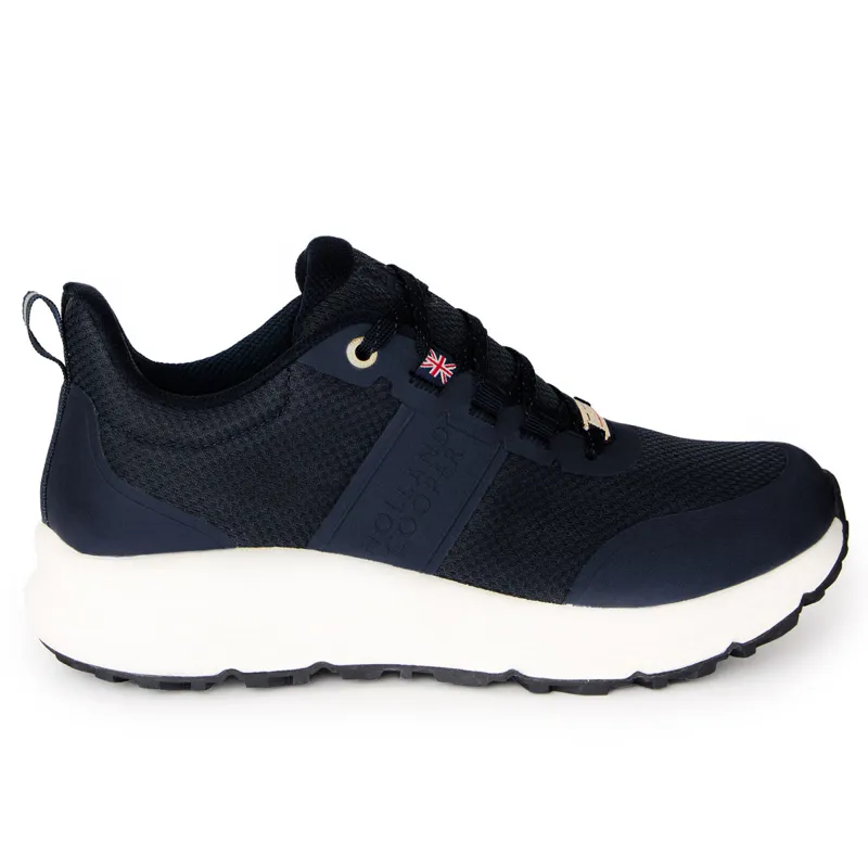 Holland Cooper Burghley Womens Waterproof Trainers - Ink Navy-1