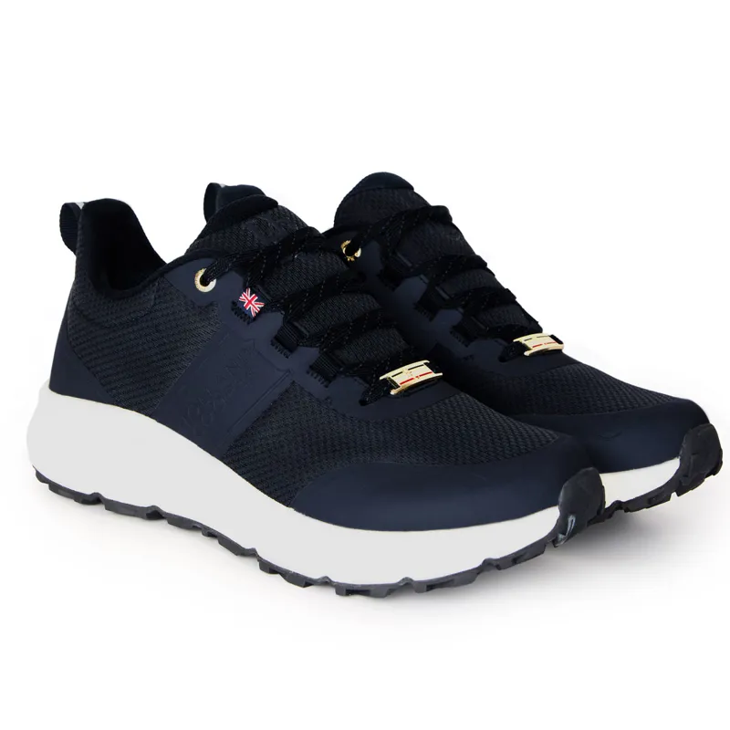 Holland Cooper Burghley Womens Waterproof Trainers - Ink Navy